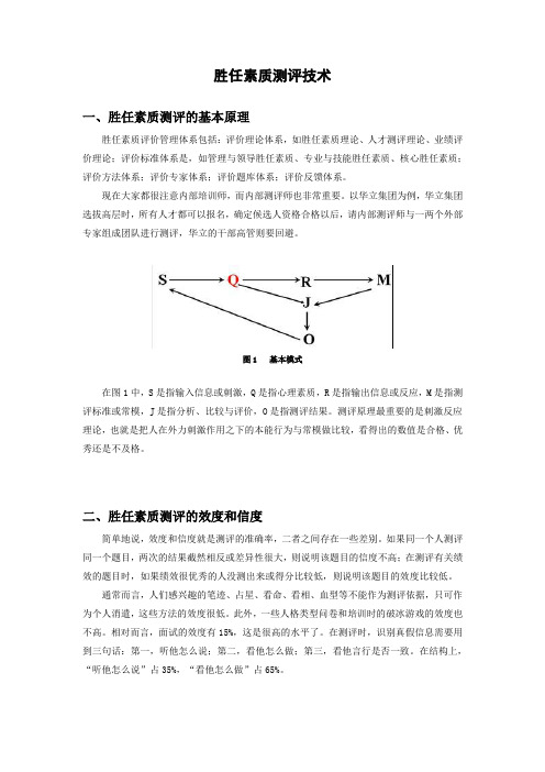 胜任素质测评技术2