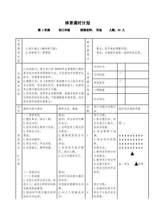 耐久跑教案1