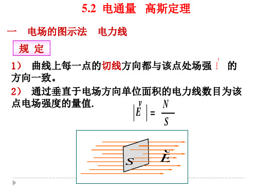 大学物理电通量高斯定理