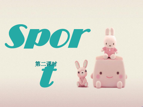 《Sport》PPT课件