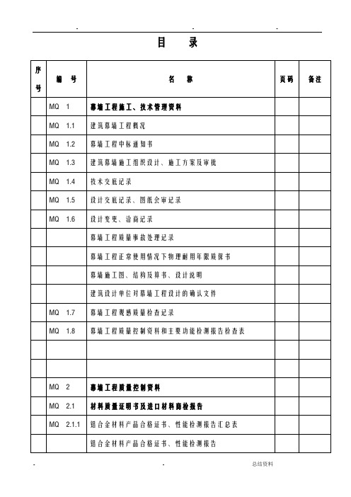 江苏省建筑幕墙资料