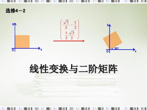 1.1几类特殊线性变换及其二阶矩阵(第1-2课时)