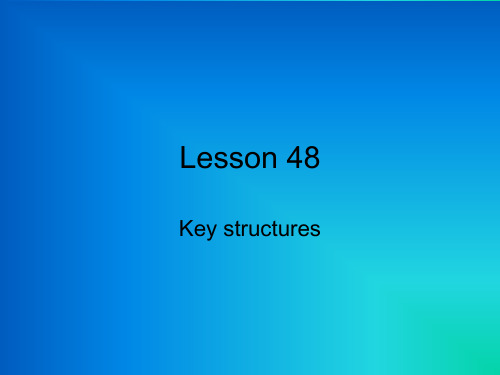 新概念英语2--Lesson48