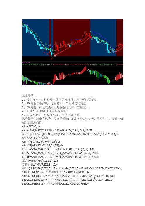 通达信指标公式源码 短线超卖 短线指标 副图源码