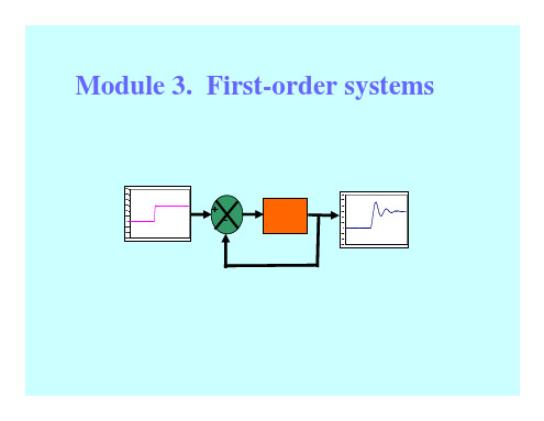 Module.3(2) First-order systems