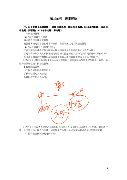 诉讼管辖案例分析