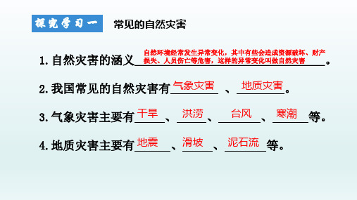 八年级地理上册  第二章中国的自然环境第四节自然灾害教学课件11-15