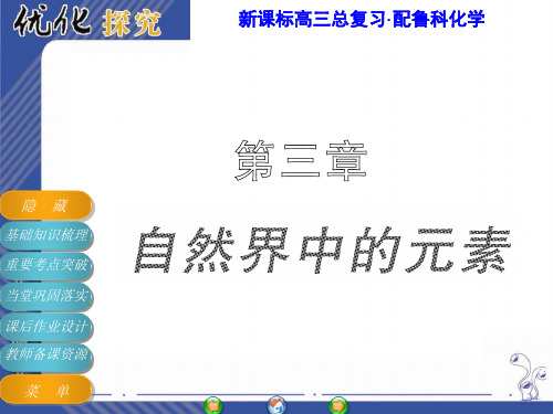 一、碳单质的多样性1.同素异形体的概念由-----元素组成的讲解