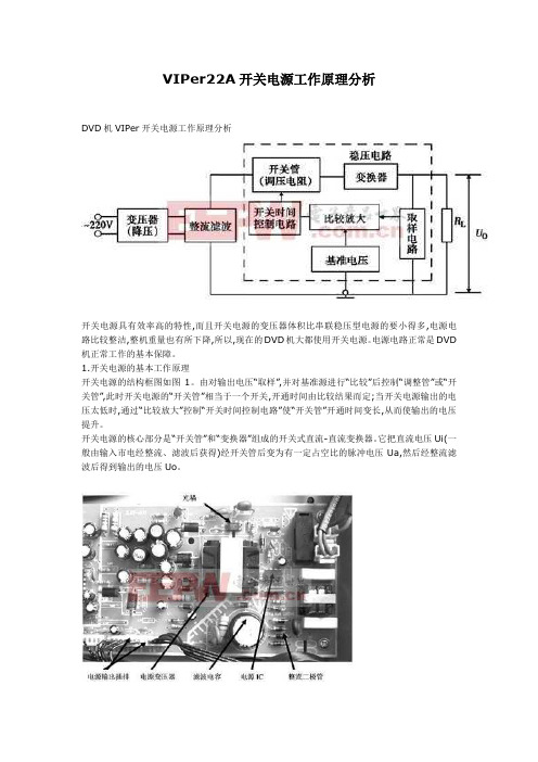 VIPer22A开关电源工作原理