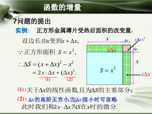 微分的概念ppt课件