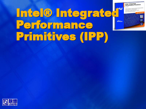 Intel Integrated Performance Primitives (IPP)