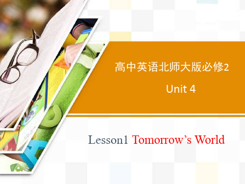 北师大版 必修2 Unit 4 Cyberspace Lesson 1 精品课件 (14PPT)