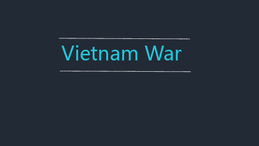 越南战争 Vietnam war