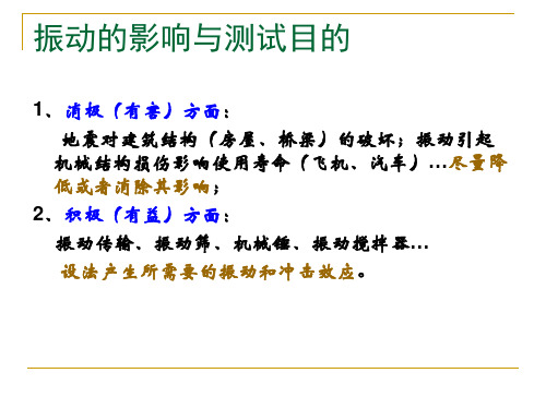 《机械工程测试技术基础》第七章振动测试 (使用)