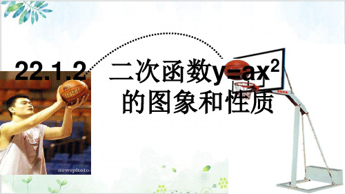 人教版九年级(上)数学课件二次函数y=ax2的图像和性质(21张)-公开课