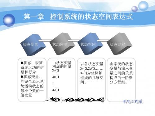 现代控制理论(刘豹)第一章