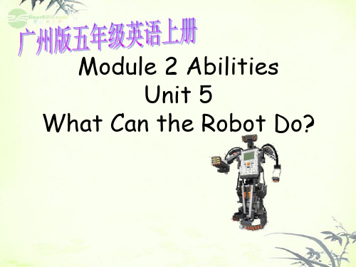 五年级英语上册 Module 2 Unit 5(2)课件 广州版