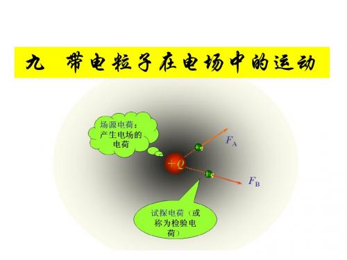 第九节_带电粒子在电场中的运动