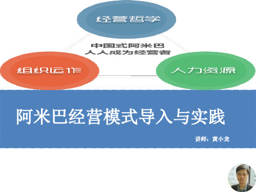 阿米巴经营模式导入与实践