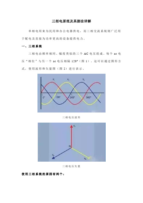 三相电原理及其接法详解