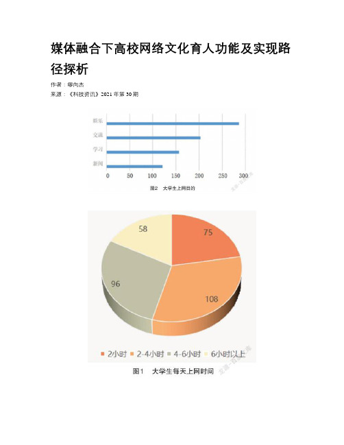 媒体融合下高校网络文化育人功能及实现路径探析