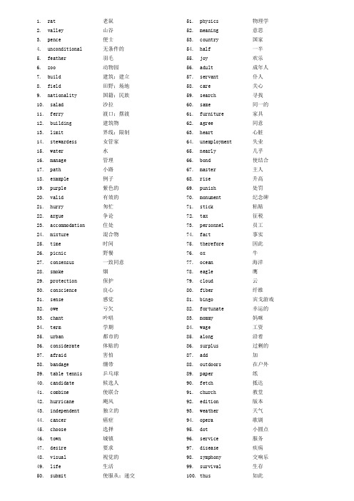 【高考英语】高考英语单词3500-(乱序版)