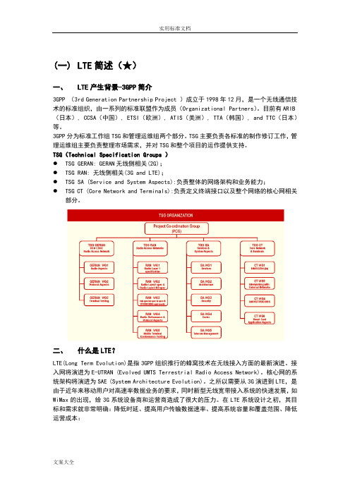 LTE原理整理(精)