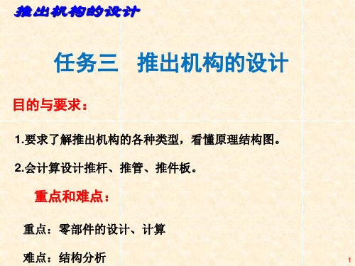 28 单元4 任务8  推出(脱模)机构设计