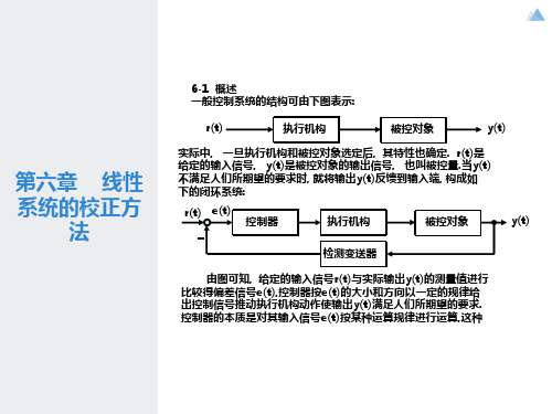 线性系统的校正方法《自动控制原理》