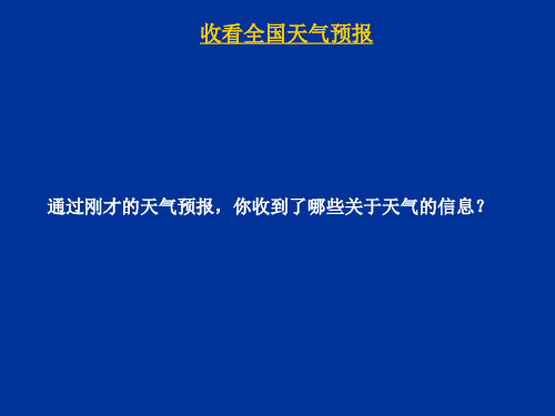 锋面系统与天气(公开课)解析