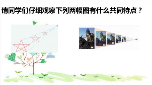 初中数学九年级下册《6.6 图形的位似》PPT课件 (1)