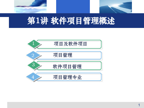 凯西施瓦尔贝IT项目管理软件项目管理概述