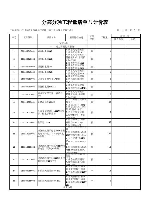 工程量清单 xml的用招标文件制作工具上传 xls_7857