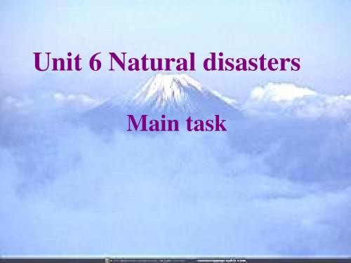 Unit6《Naturaldisasters》课件16(17页)(牛津译林八年级上)