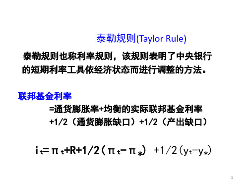 奥肯法则(Okun's Law)