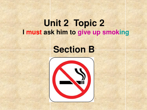 仁爱版八年级英语上册 Unit 2 Topic 2 Section B 课件(共35张PPT)