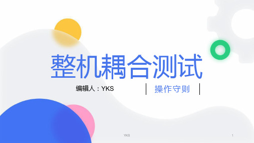整机耦合测试操作守则通用版