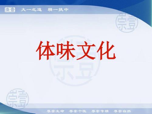 政治必修三政治课件：1.1体味文化(共21张PPT)