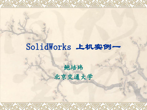 solidworks案例教程1《端面凸轮建模》