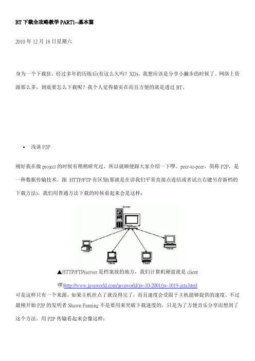 BT下载全攻略教学PART1--基本篇