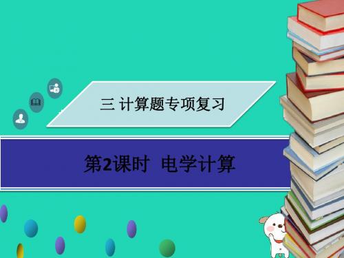 广东省2018年中考物理专题复习计算题第2课时电学计算课件