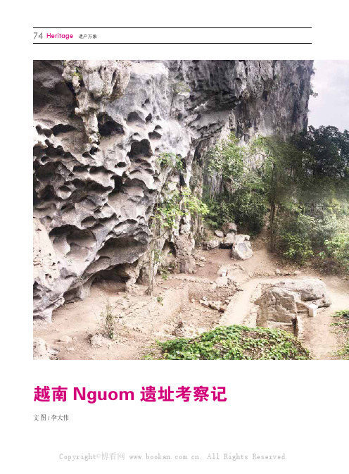 越南Nguom 遗址考察记