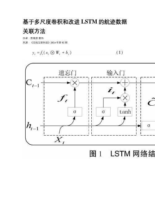 基于多尺度卷积和改进LSTM的航迹数据关联方法