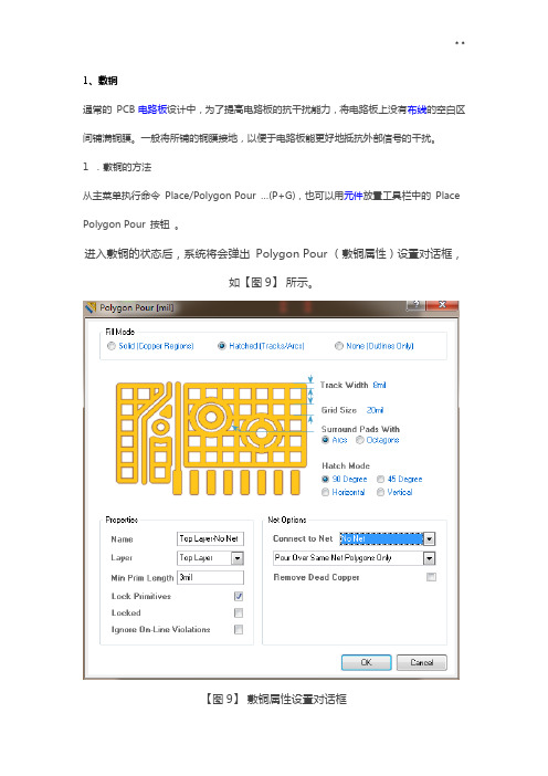 AltiumDesignerPCB敷铜技能,焊盘设计,焊盘加固