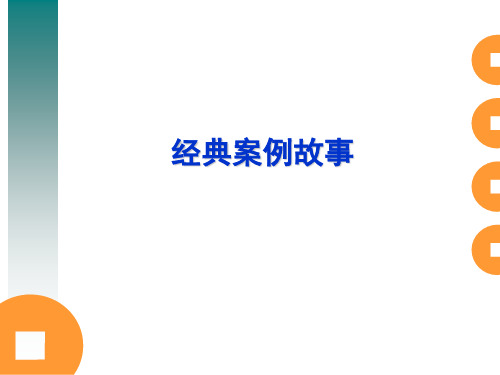 精选人力资源经典案例故事资料