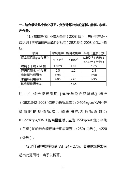 焦化行业