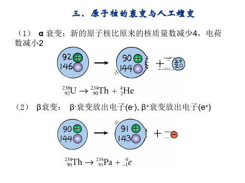 3.原子核的衰变与人工嬗变