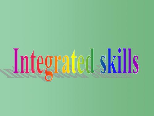 八年级英语下册 Unit 7 International Charities P4 Integrated Skills课件 (新版)牛津版