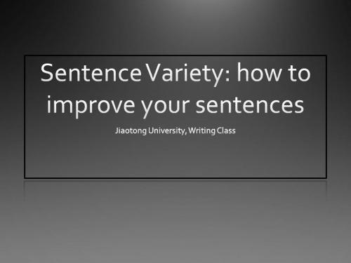 Sentence_Variety