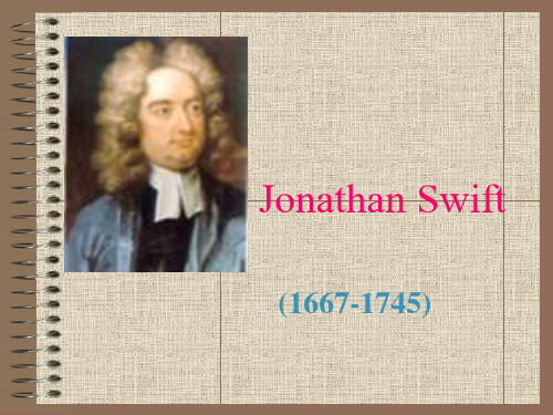 英语专业,英国文学,考研,期末考试必备  Jonathan Swift